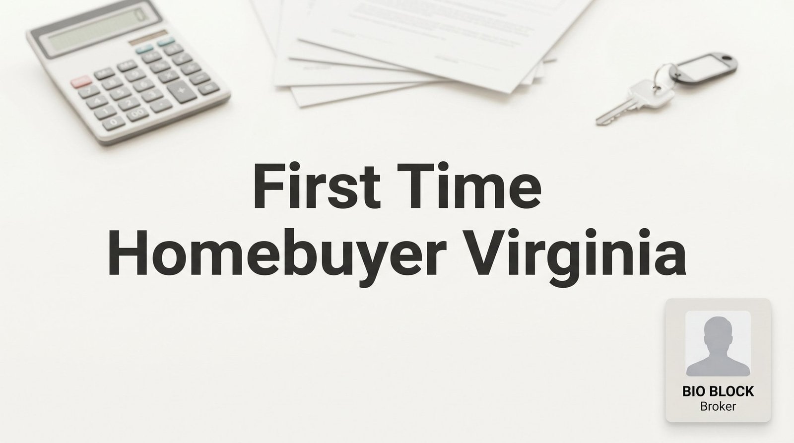 First Time Homebuyer Virginia: Step-by-Step Guide to Buying Your First Home — Check Your Rate Without a Hard Credit Pull