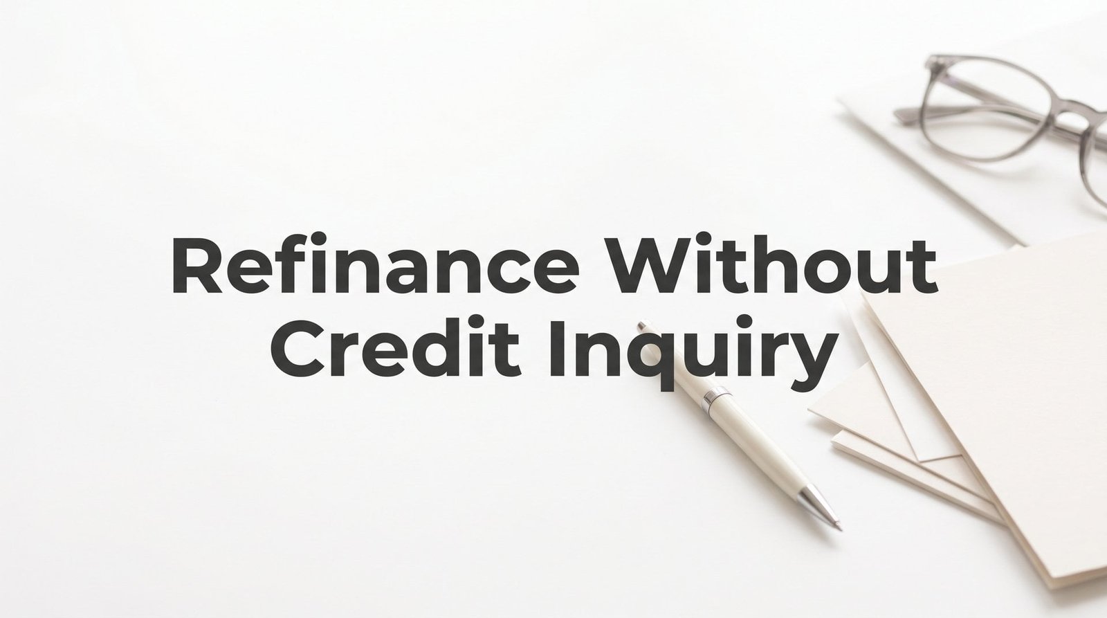 Refinance Without a Credit Inquiry: How NoTouch Credit Pre-Qualification Works in Virginia